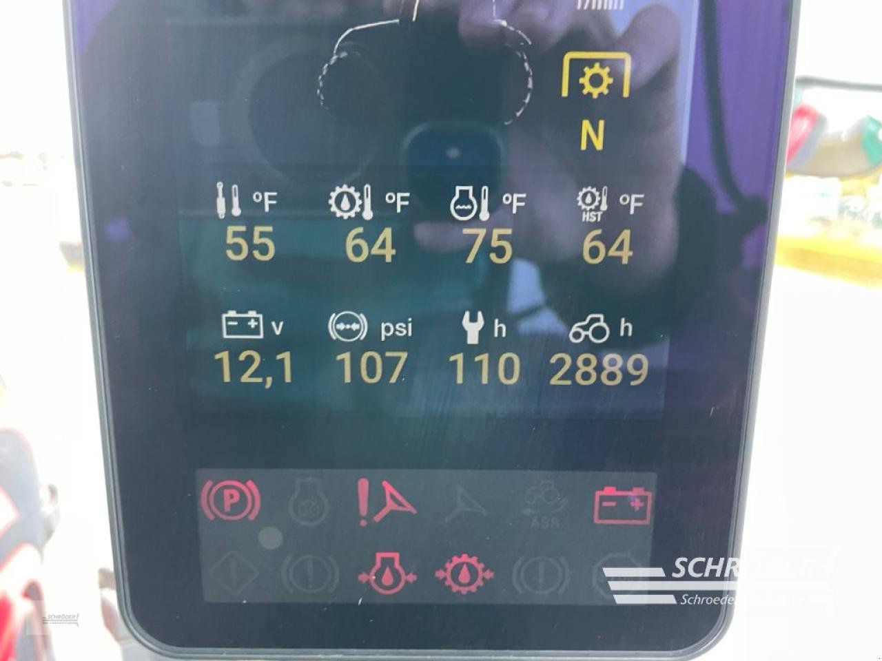 Traktor от тип Valtra T 175 ED | RÜFA | GEWÄHRLEISTUNG 06/2027, Gebrauchtmaschine в Wildeshausen (Снимка 13)